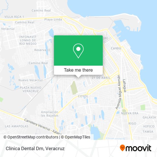 Clínica Dental Dm map