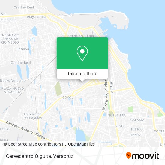 Mapa de Cervecentro Olguita