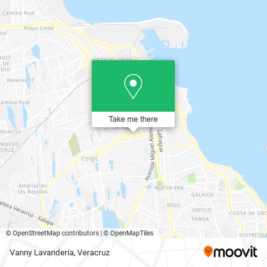 Vanny Lavandería map
