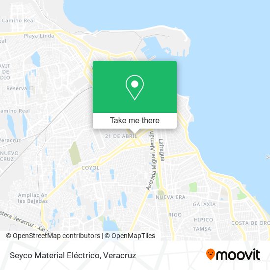 Seyco Material Eléctrico map