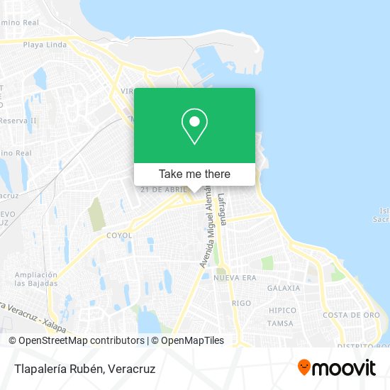 Tlapalería Rubén map