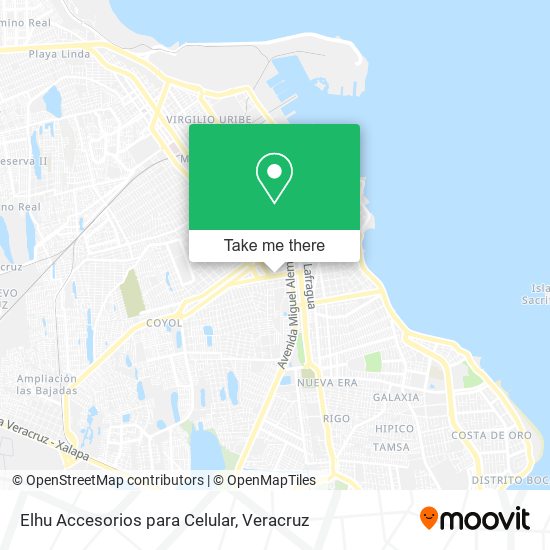 Mapa de Elhu Accesorios para Celular