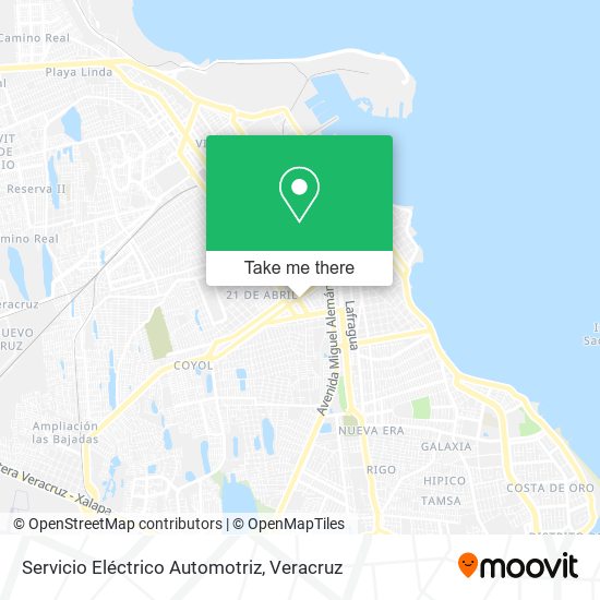 Servicio Eléctrico Automotriz map