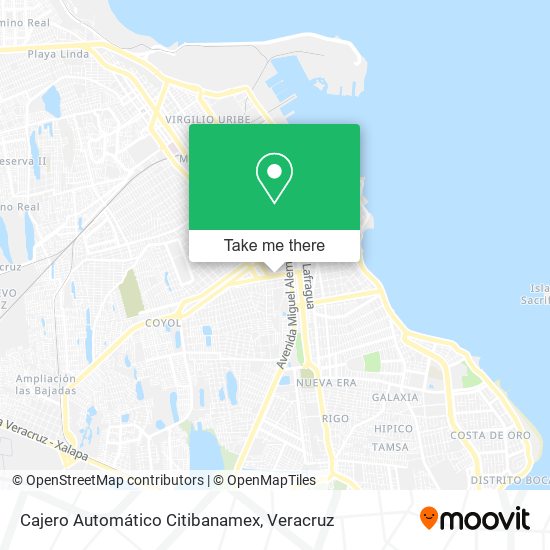 Cajero Automático Citibanamex map