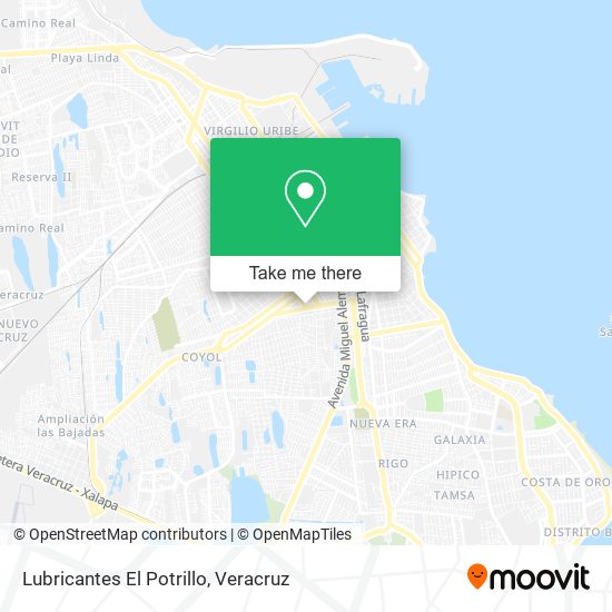 Lubricantes El Potrillo map