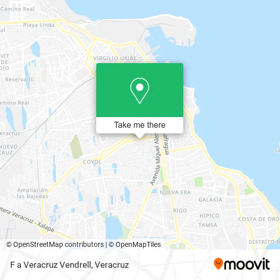F a Veracruz Vendrell map