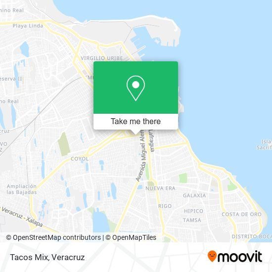 Mapa de Tacos Mix