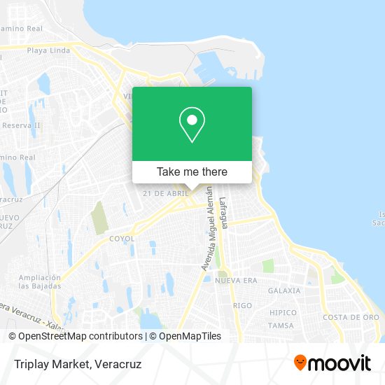 Triplay Market map