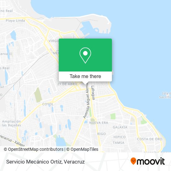 Servicio Mecánico Ortiz map