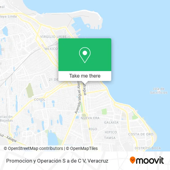 Mapa de Promocion y Operación S a de C V