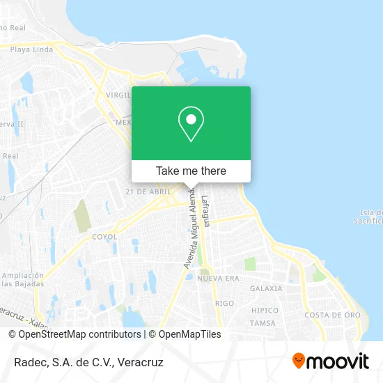 Radec, S.A. de C.V. map
