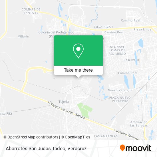 Abarrotes San Judas Tadeo map