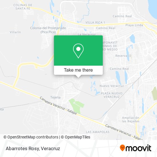 Mapa de Abarrotes Rosy