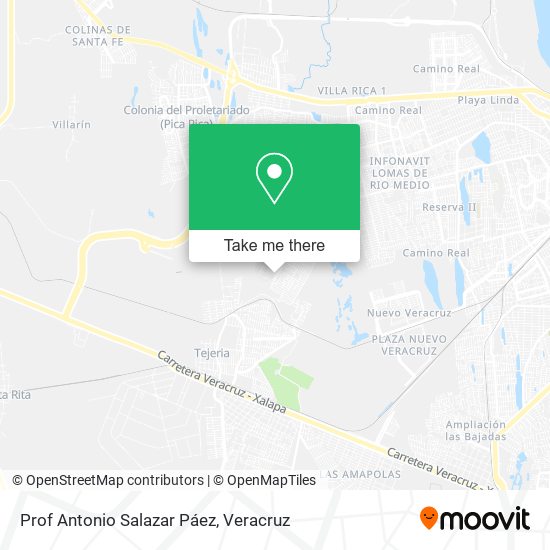 Mapa de Prof Antonio Salazar Páez