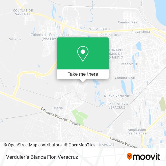 Verdulería Blanca Flor map