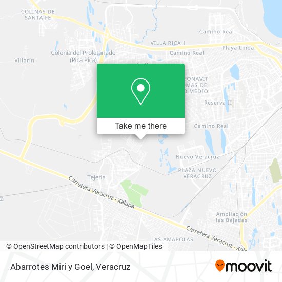 Abarrotes Miri y Goel map