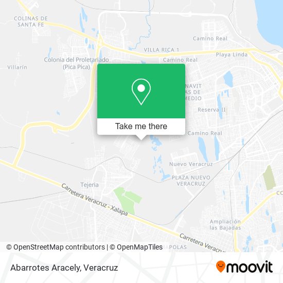 Mapa de Abarrotes Aracely