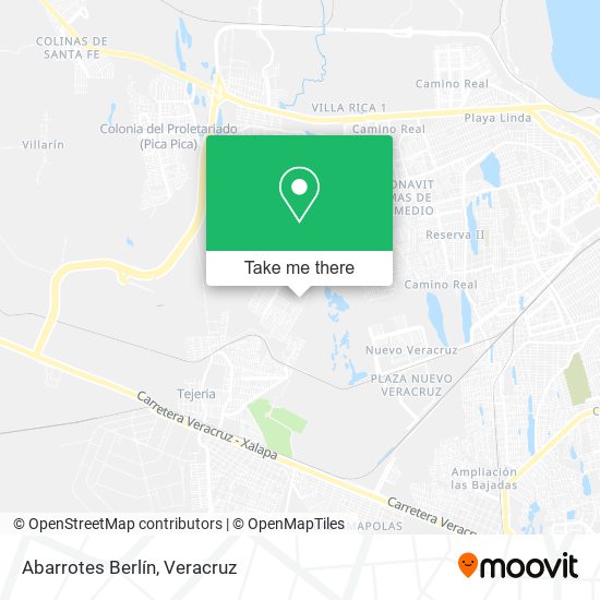 Abarrotes Berlín map
