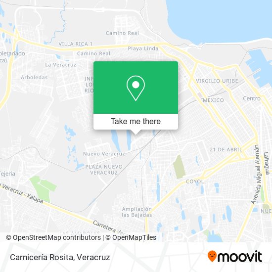 Carnicería Rosita map