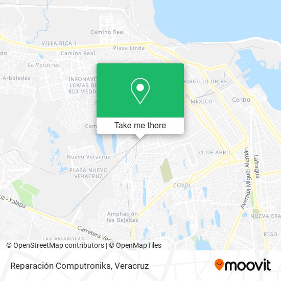 Reparación Computroniks map