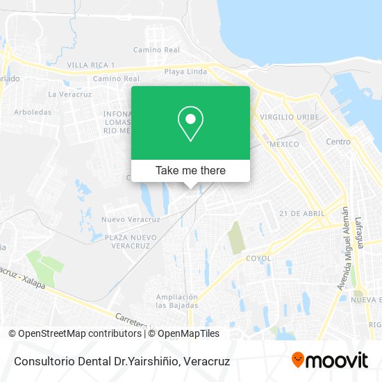 Mapa de Consultorio Dental Dr.Yairshiñio