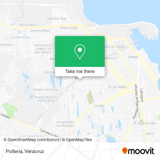 Mapa de Pollería