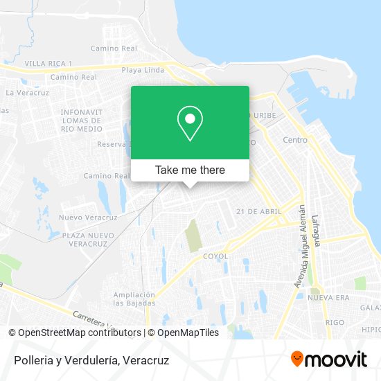 Polleria y Verdulería map