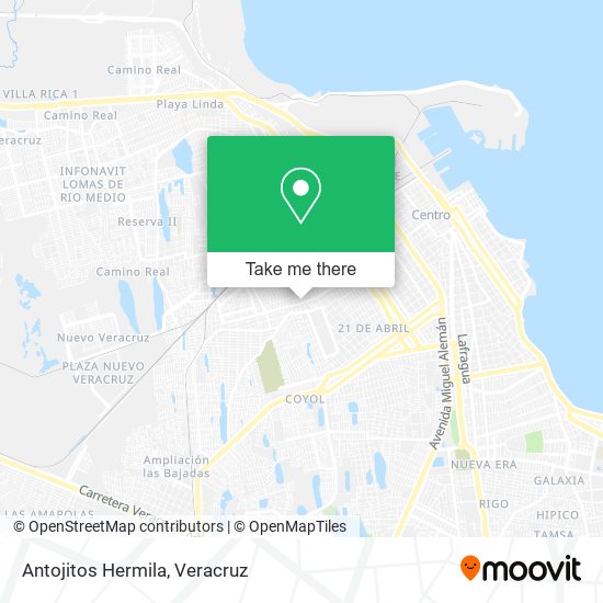 Mapa de Antojitos Hermila