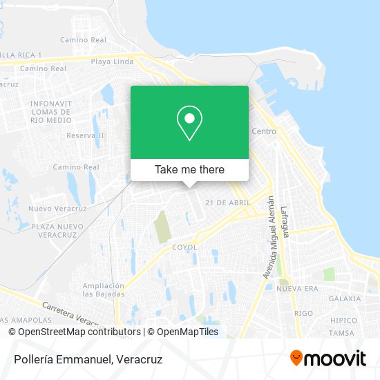 Pollería Emmanuel map