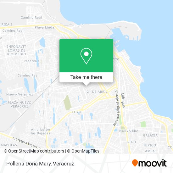 Pollería Doña Mary map