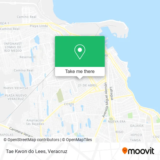 Tae Kwon do Lees map