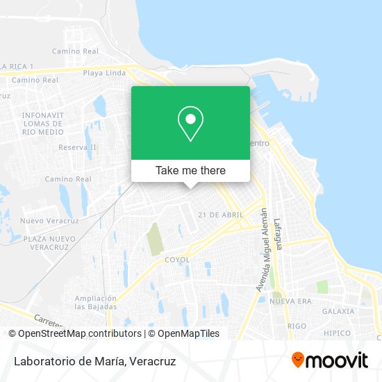 Mapa de Laboratorio de María