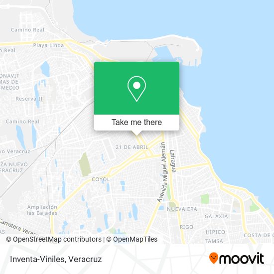 Mapa de Inventa-Viniles