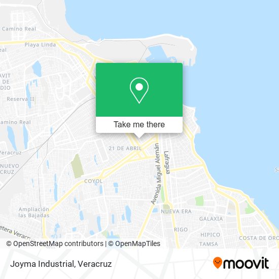 Mapa de Joyma Industrial