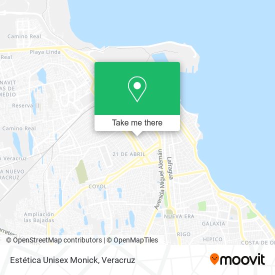 Estética Unisex Monick map