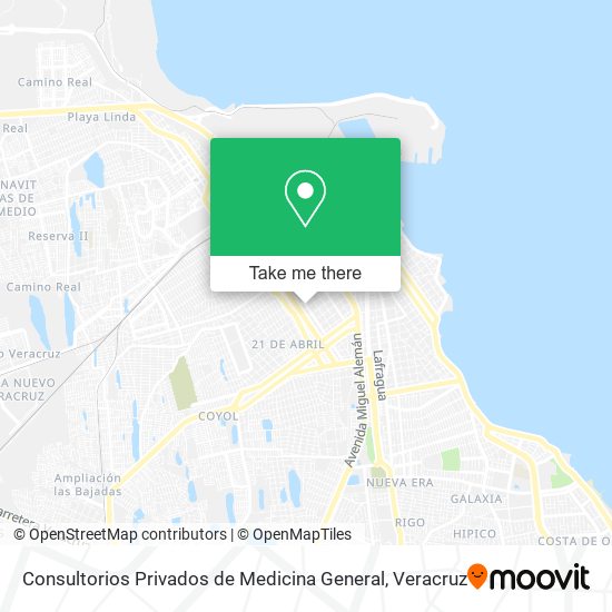 Consultorios Privados de Medicina General map