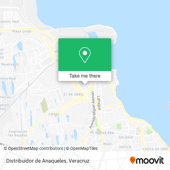 Distribuidor de Anaqueles map