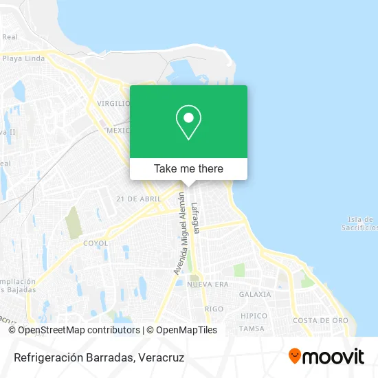 Refrigeración Barradas map