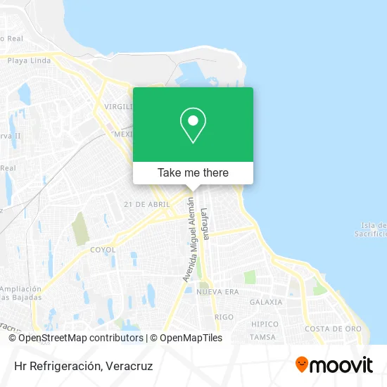 Hr Refrigeración map