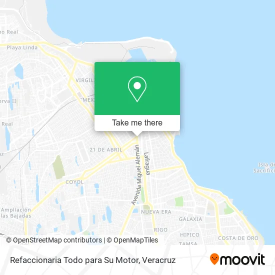 Refaccionaria Todo para Su Motor map