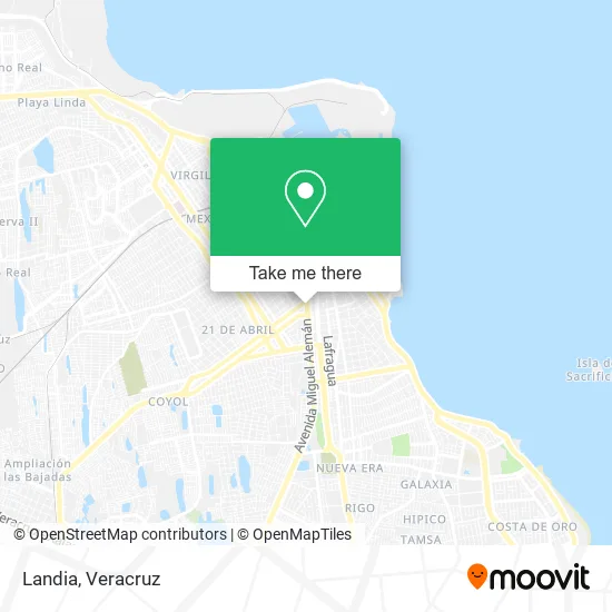 Landia map