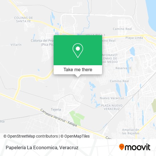 Papelería La Economica map