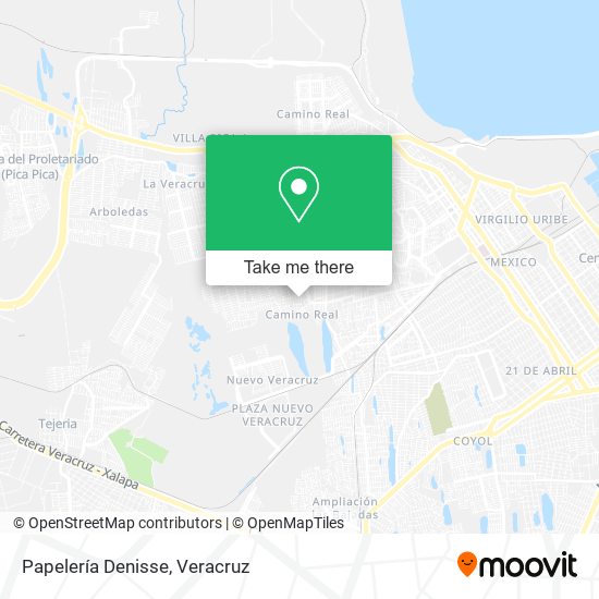 Papelería Denisse map