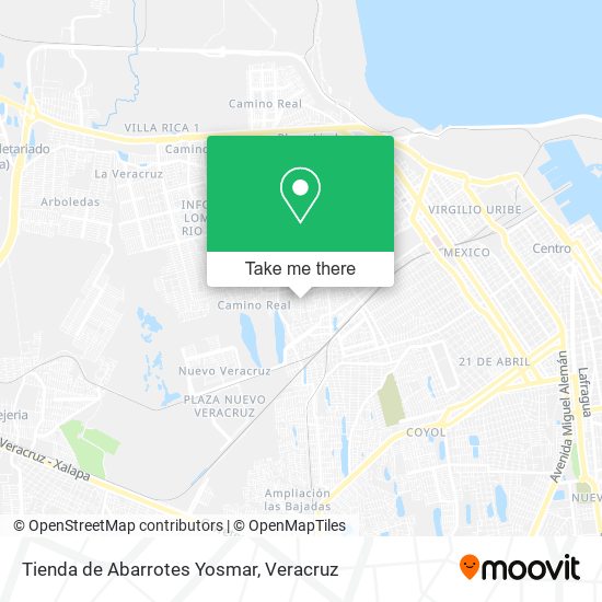 Tienda de Abarrotes Yosmar map