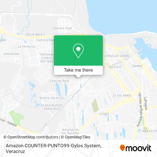 Amazon COUNTER-PUNTO99-Gylos System map