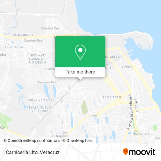 Carnicería Lito map