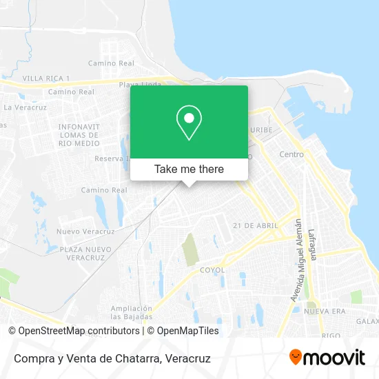 Compra y Venta de Chatarra map