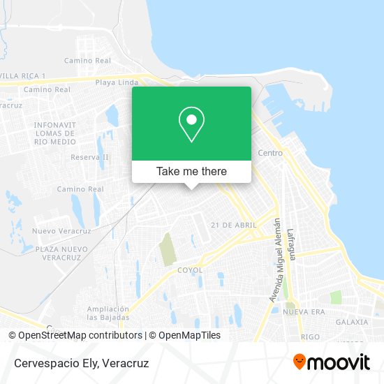 Mapa de Cervespacio Ely