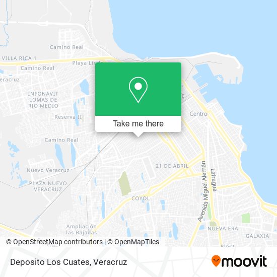 Mapa de Deposito Los Cuates
