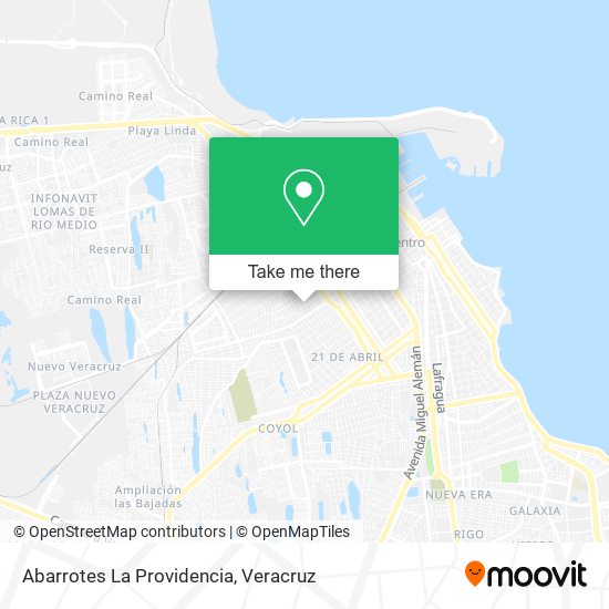 Abarrotes La Providencia map